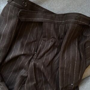 Todd Snyder Brown Pinstripe Pants